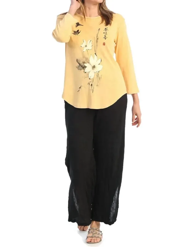 Blissful Mineral Washed Cotton Top