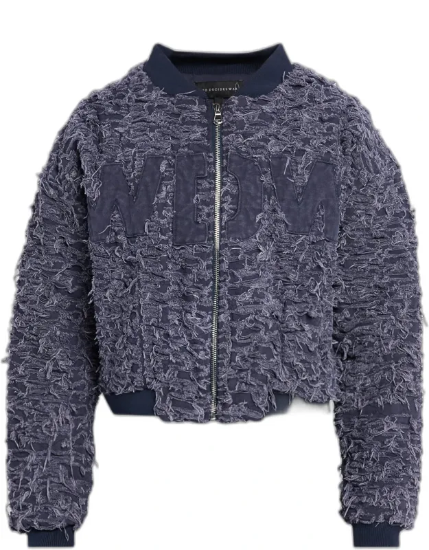 Husk Distressed Bomber Jacket