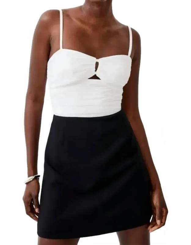 Whisper Strappy Mini Dress