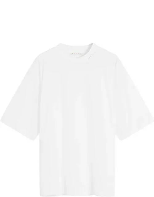 Lily Symbol Logo Cotton T-shirt