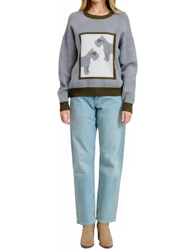 Schnauzer Pullover Sweater
