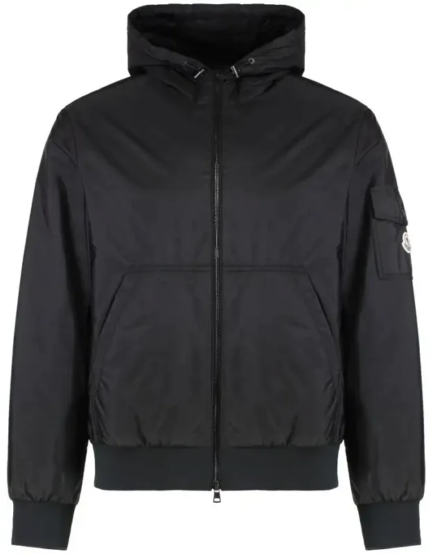 Short Padded Jacket With Hood