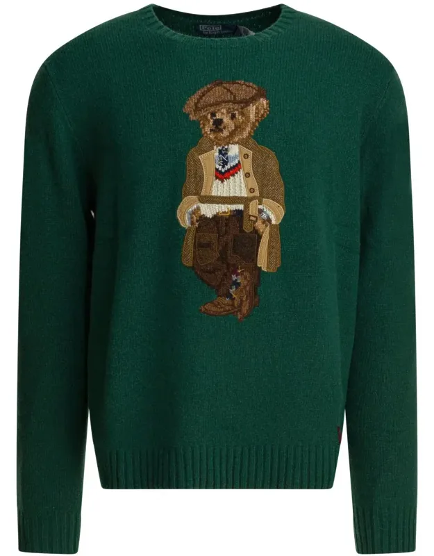 "polo Bear" Crewneck Sweater