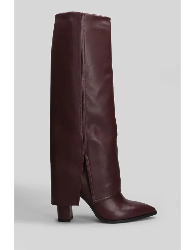 Teddy High Heel Boots