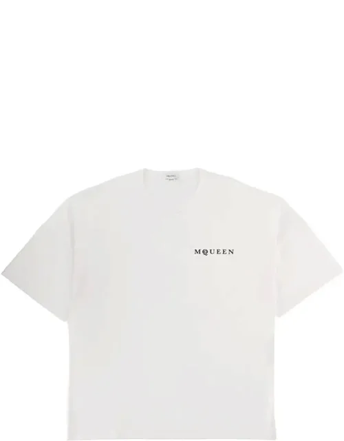 T-shirt With Logo, 100% Cotton