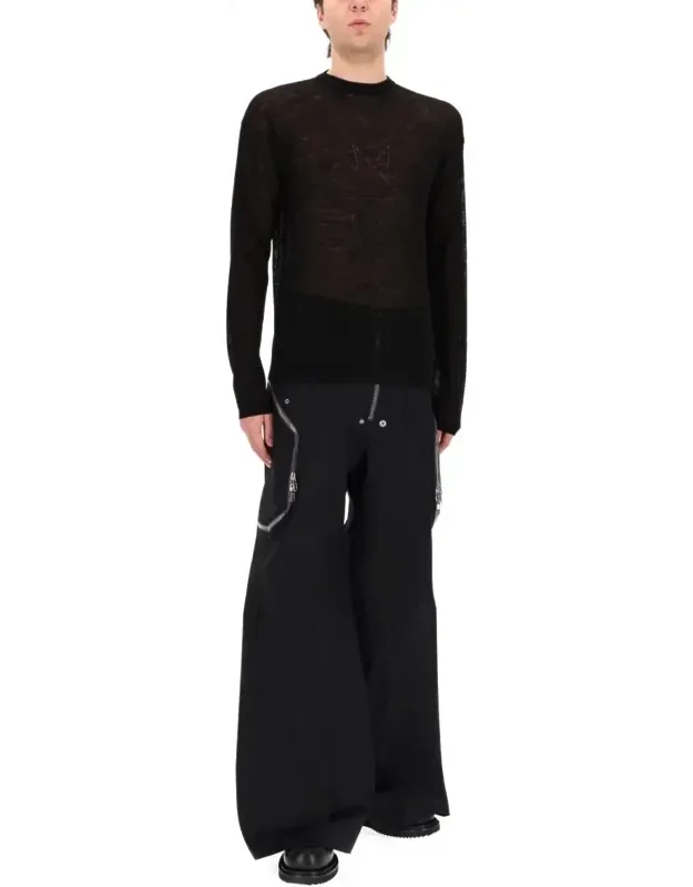 Penta Sheer Pullover Sweater