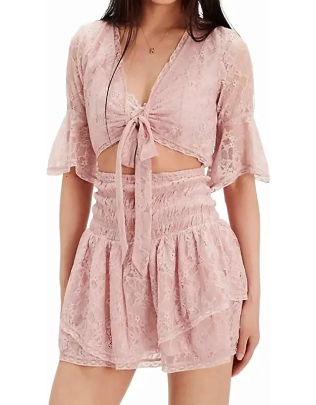 Lala Lace Mini Dress