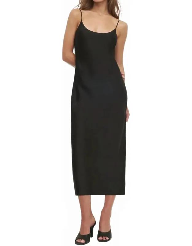 Satin Slip Dress