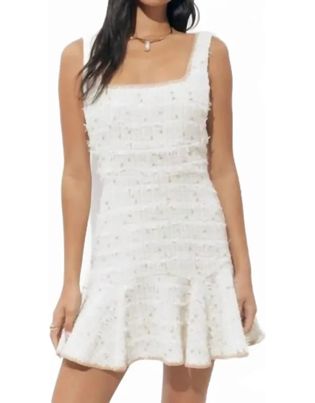 Salina Tweed Mini Dress
