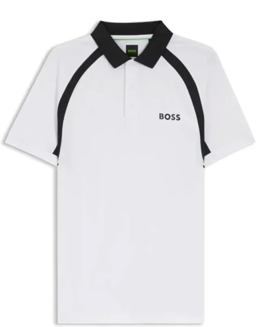 Quick-dry Polo Shirt With Four-way Stretch