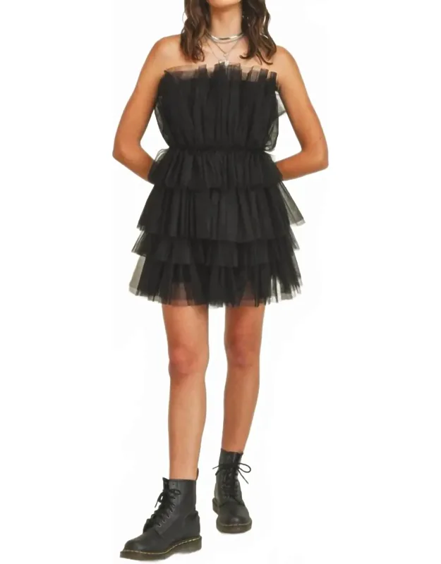 Tiered Tulle Dress