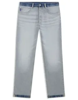 Regular-fit Jeans In Inside-out Denim