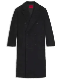 Double-breasted Coat In A Relaxed Fit