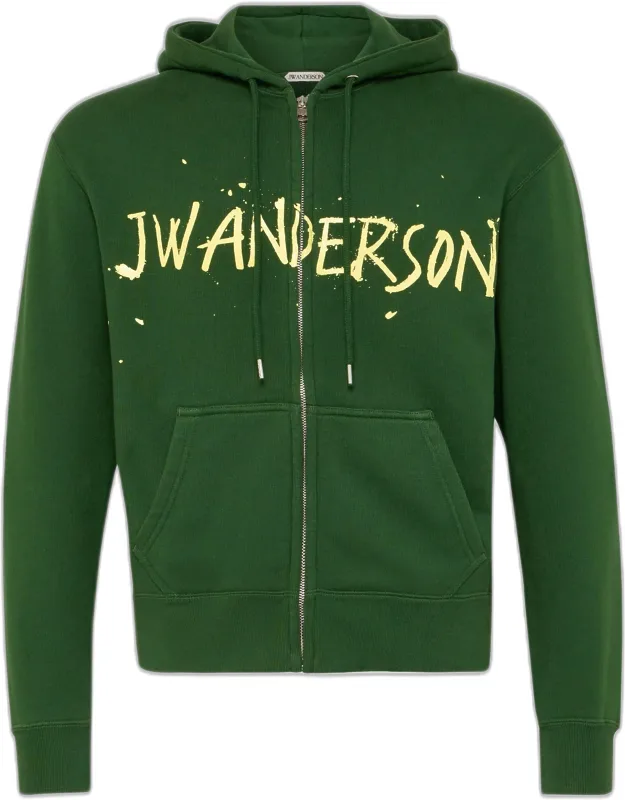 Hoodie With Zip Closure