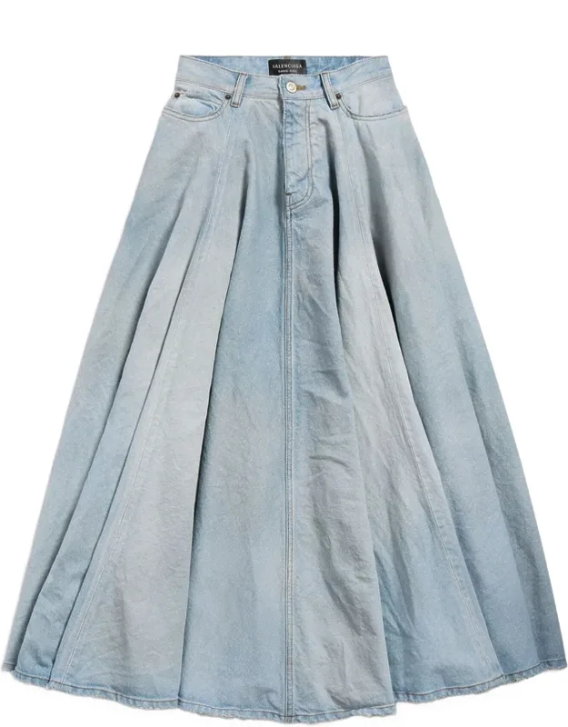 Fringe-detail Maxi Skirt