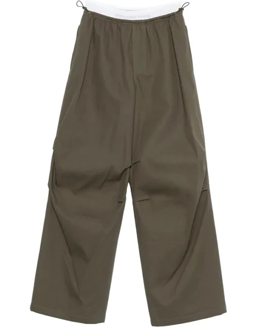 Logo-waistband Trousers