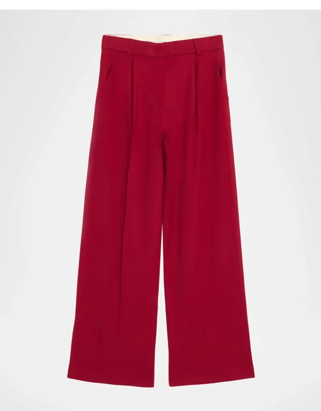 Perla Tailored Straight-leg Trousers