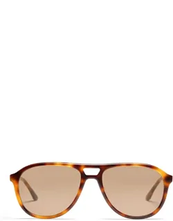 Peter And May Sunglasses Aviator Brown