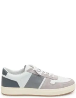 H668 Sneakers With Contrasting Inserts And Cream-colored Rubber Sole