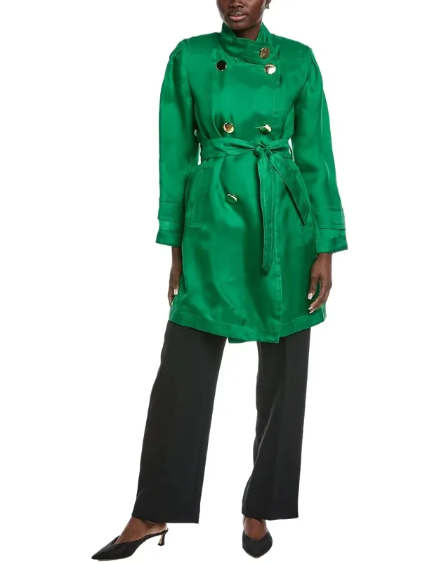 Ornella Silk Coat