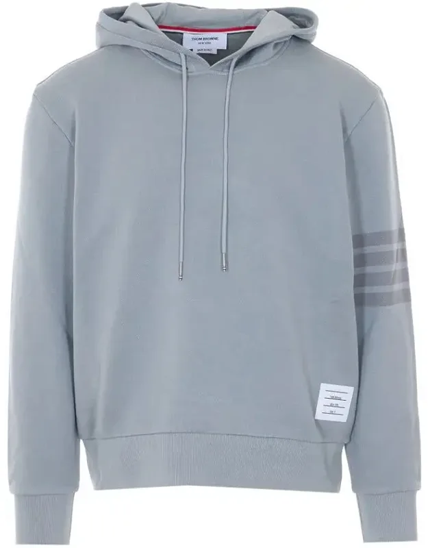 Hoodie With Coulisse, Long Sleeves, Patch Logo Detail