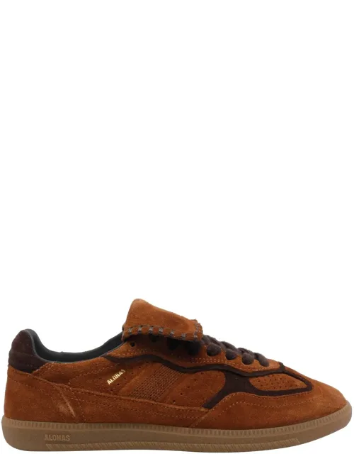 Tb.490 Sneakers, Suede Upper, Maxi Tongue
