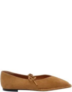 Alohas Shoes, Suede Model, One Lace Closure