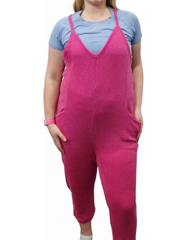 Ribbed Jumpsuit