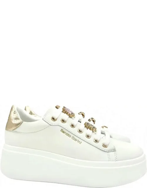 Bedazzled Lace Sneakers