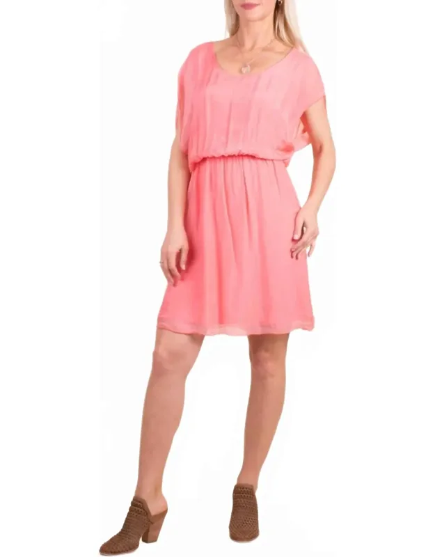 Silk Mini Dress