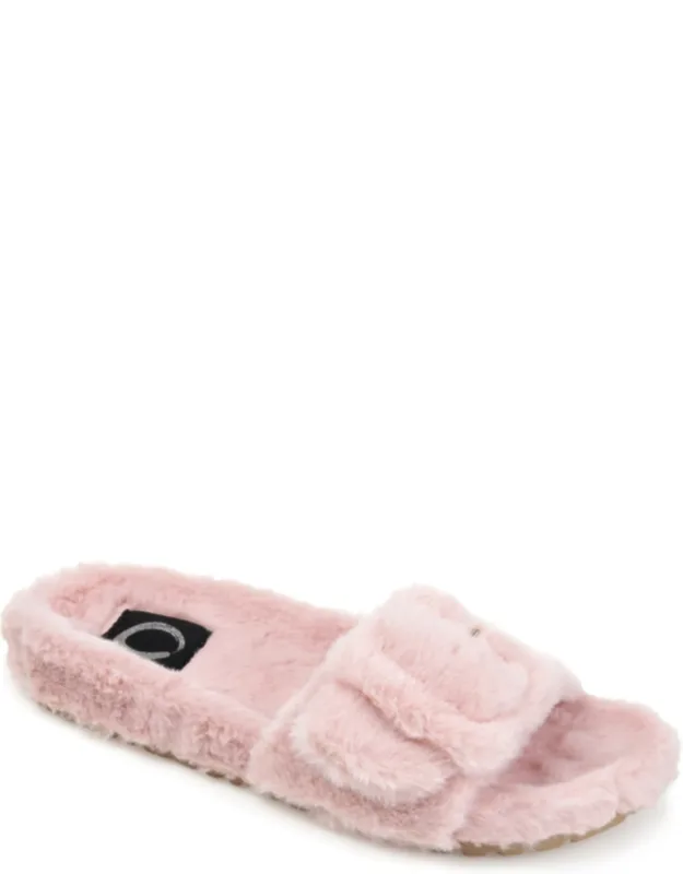 Faux Fur Shadow Slippers