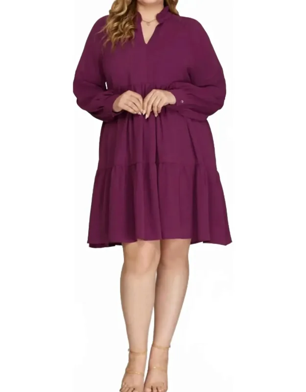 Long Sleeve Mini Dress