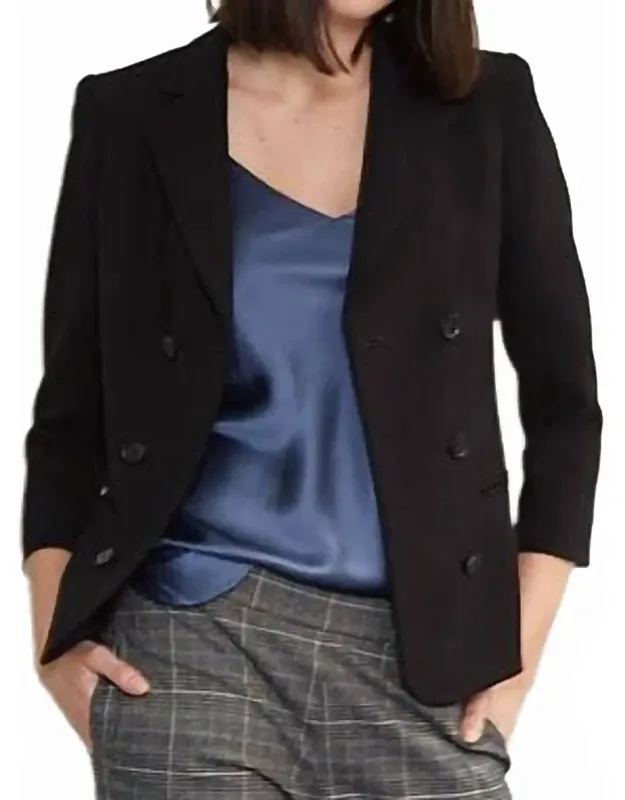Classic Double Breasted Blazer