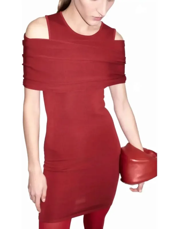 Detachable Layer Knit Dress