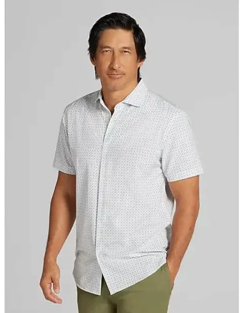 Big & Tall Slim Fit Camp Shirt