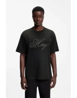 Embroidered-logo T-shirt In Cotton Jersey