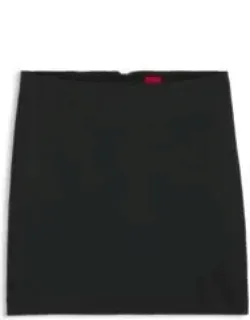 Mini Skirt In Bouclé Fabric