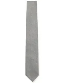 Jacquard-pattern Tie In A Silk Blend