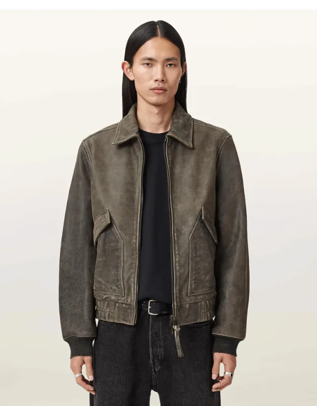 Aviator Leather Jacket