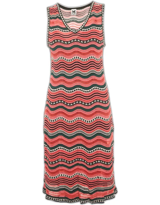 Striped Stretch Knit Mini Dress