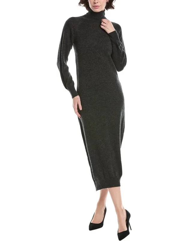 Turtleneck Wool & Cashmere-blend Sweaterdress