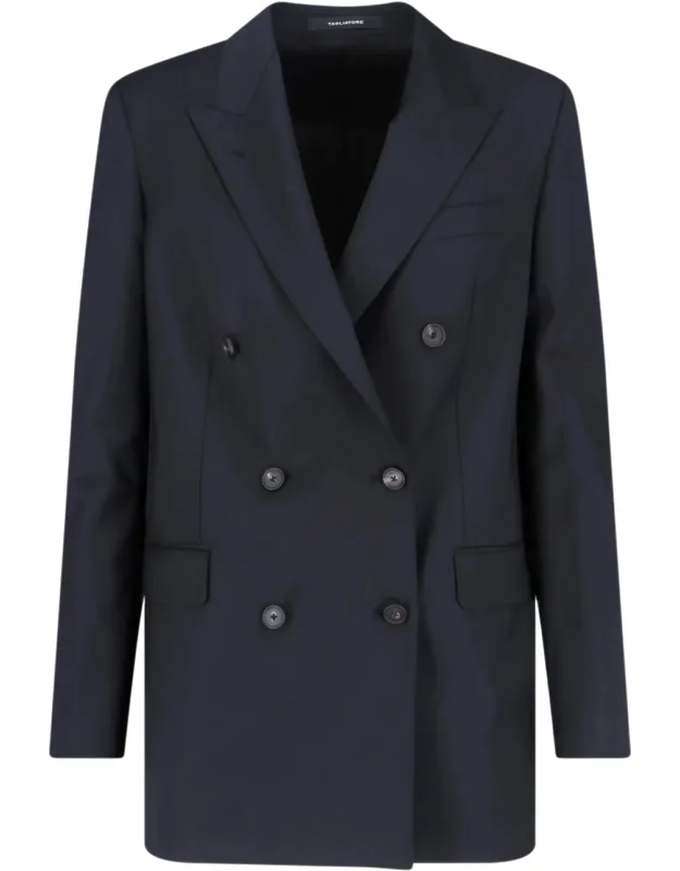 "blazer J Jasmine With Peak Lapels And Double-breasted Button Closure"