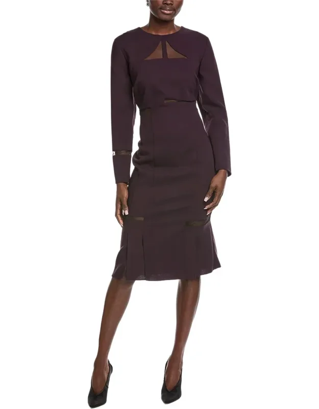 Wool Midi Dress