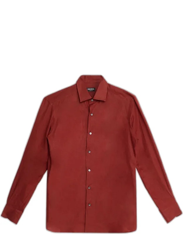 Oasi Lino Linen Button-down Shirt