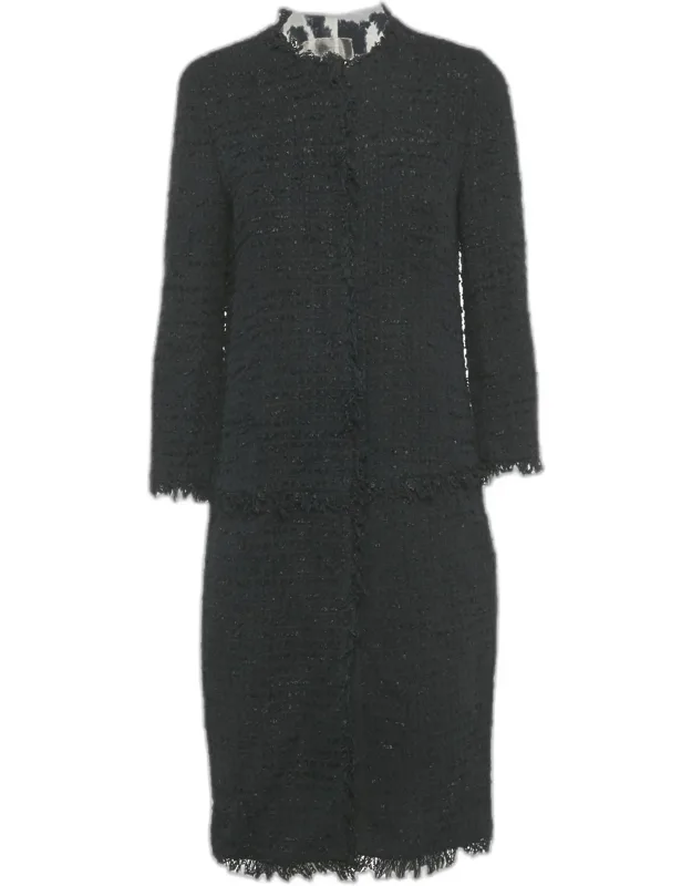 Tweed Mid-length Coat