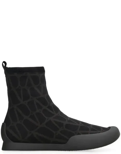 Cityshore High-top Fabric Sneakers