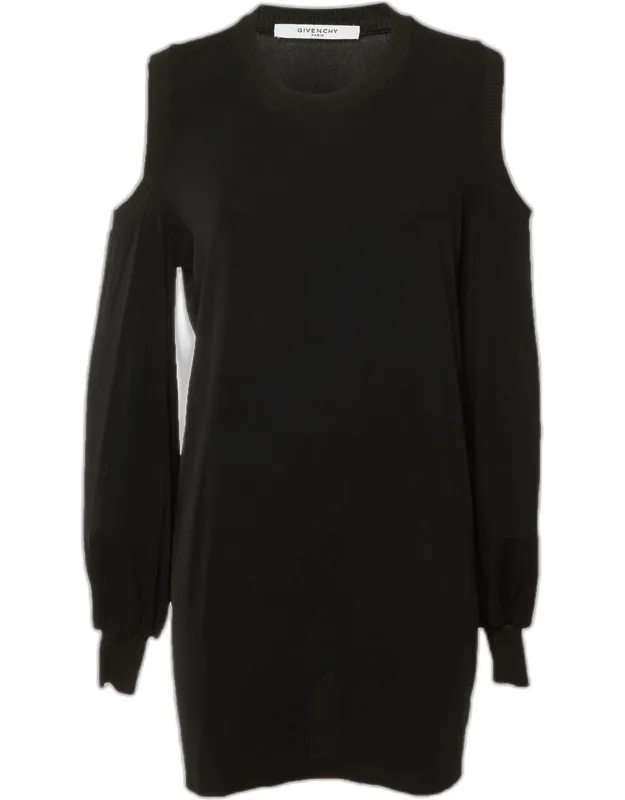 Crepe Cold Shoulder Tunic