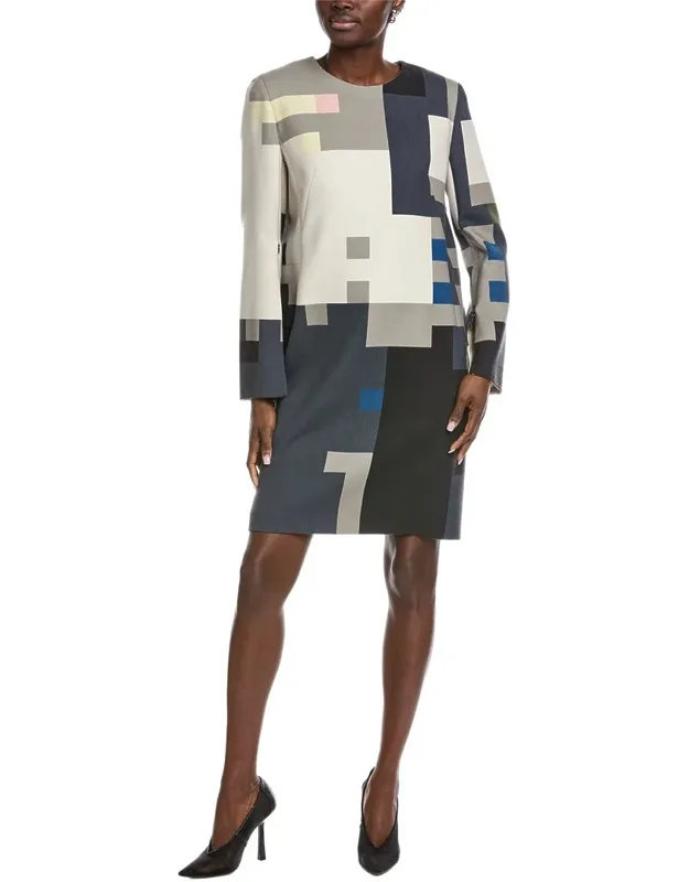 Wool Midi Dress