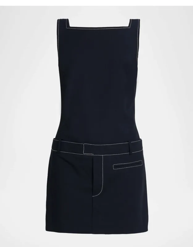 Drop-waist Mini Dress