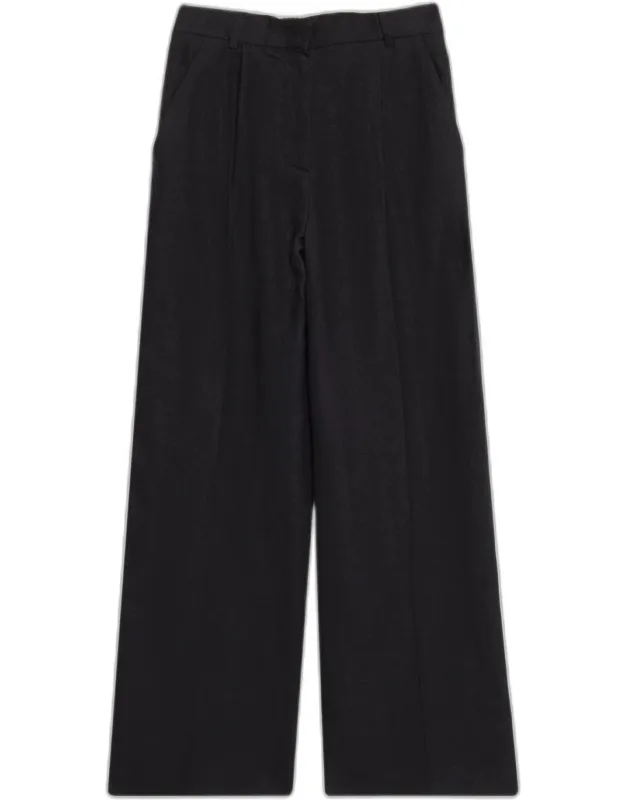 Perla Tailored Straight-leg Trousers